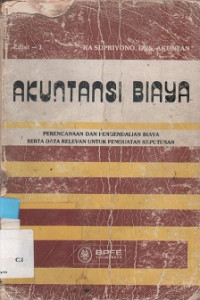 Akuntansi Biaya