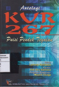 Antologi KUR 267 Puisi Pendek Tegalan