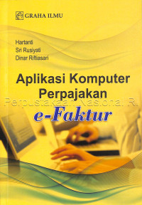 Aplikasi Komputer Perpajakan e-Faktur