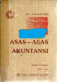 Asas-asas Akuntansi Bagian Pertama