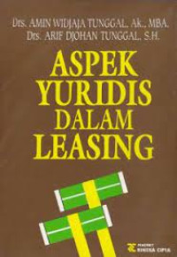 ASPEK YURIDIS DALAM LEASING