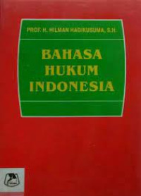 Bahasa Hukum Indonesia