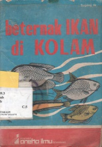 Beternak Ikan di kolam