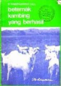 Beternak Kambing Yang Berhasil