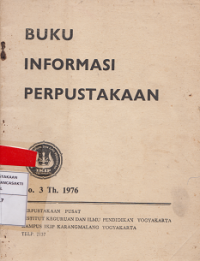 Buku Informasi Perpustakaan