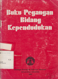 Buku Pegangan Bidang Kependudukan