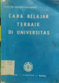 cara Belajar Di Universitas