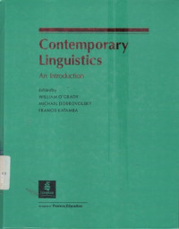 Contemporary Linguistics An Introduction