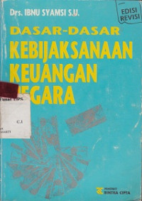 Dasar-dasar Kebiksanaan Keuangan Negara