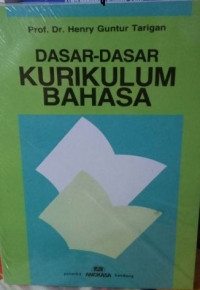 Dasar-dasar Kurikulum Bahasa