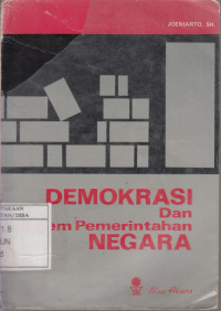 DEMOKRASI DAN SISTEM PEMERINTAHAN NEGARA