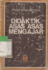 Didaktik Asas asas Mengajar