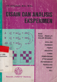 Disain Dan Analisis Eksperimen