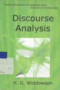 Discourse Analysis