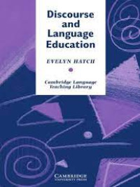 Discourse and Langage Education