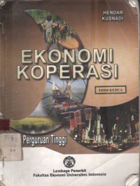 EKonomi Koperasi Untuk Perguruan Tinggi