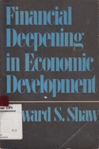 Financial Deepening in Economic Development