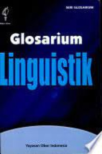 Glosarium Linguistik