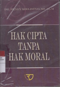 Hak cipta tanpa hak moral