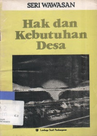 Hak Dan Kebutuhan Desa