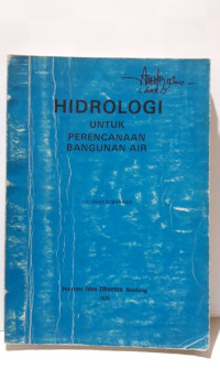 Hidrologi untuk Perencanaan Bangunan Air