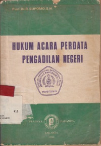 Hukum Acara Perdata Pengadilan Negeri