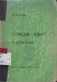 HUKUM ADAT Sketsa Asas