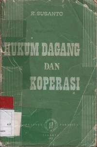 Hukum Dagang Dan Koperasi