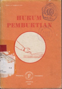 Hukum Pembuktian