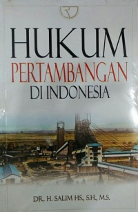 Hukum pertambangan di Indonesia