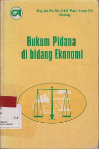 Hukum Pidana di bidang ekonomi