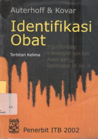 Identifikasi Obat Terbitan Kelima