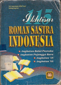 Ikhtisar Roman Sastra Indonesia