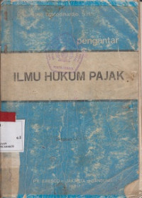 Ilmu Hukum Pajak