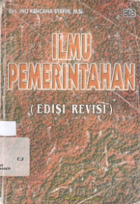 Ilmu Pemerintahan (edisi Revisi)