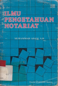 Ilmu Pengetahuan Notariat