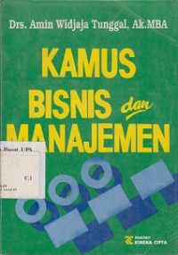 Kamus Bisnis Dan Manajemen