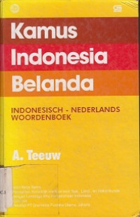 Kamus Indonesia Belanda