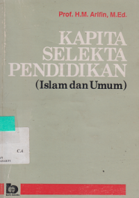 Kapita Selekta Pendidikan IslamDan Umum