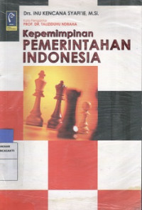 Kepemimpinan Pemerintahan Indonesia