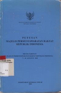 Keputusan MPR R.I