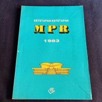 Ketetapan-ketetapan MPR 1983