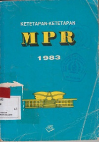 Ketetapan-Ketetapan MPR