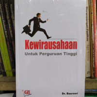 Kewirausahaan Untuk Perguruan Tinggi