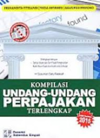 Kompilasi Undang Undang Perpajakan Terlengkap