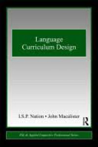 Language Curriculum Design