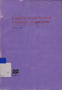 Linguistics and Second Language Acquisition