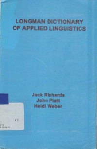 Longman Dictionary Of Apllied Linguistics