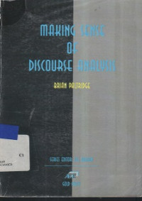 Making Sense Of Discourse Analysis