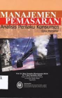 Manajemen Pemasaran Analisis Perilaku Konsumen